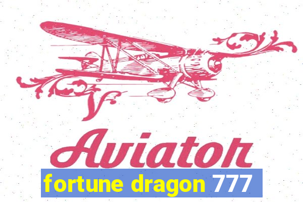 fortune dragon 777